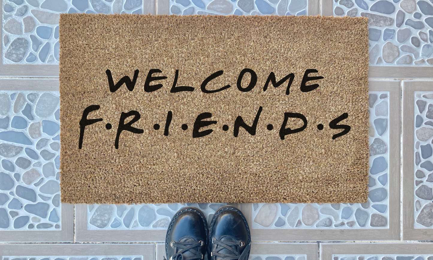 Limpiapies Welcome Friends