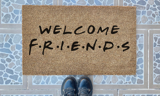 Limpiapies Welcome Friends