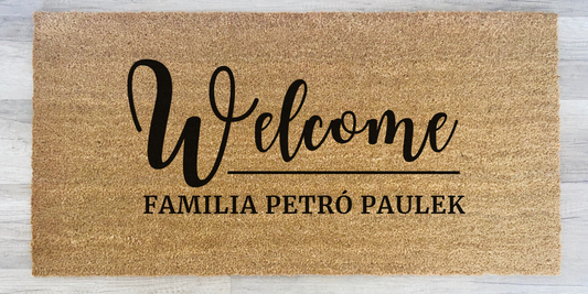 Limpiapies Welcome L - Personalizado