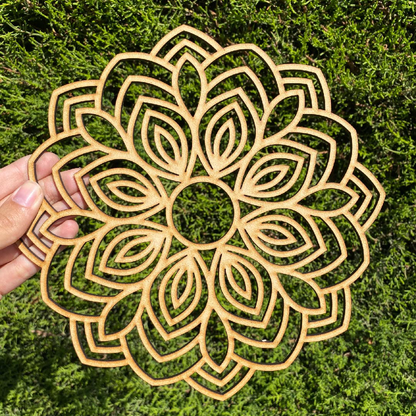 Pack 12 Mandalas 20cm