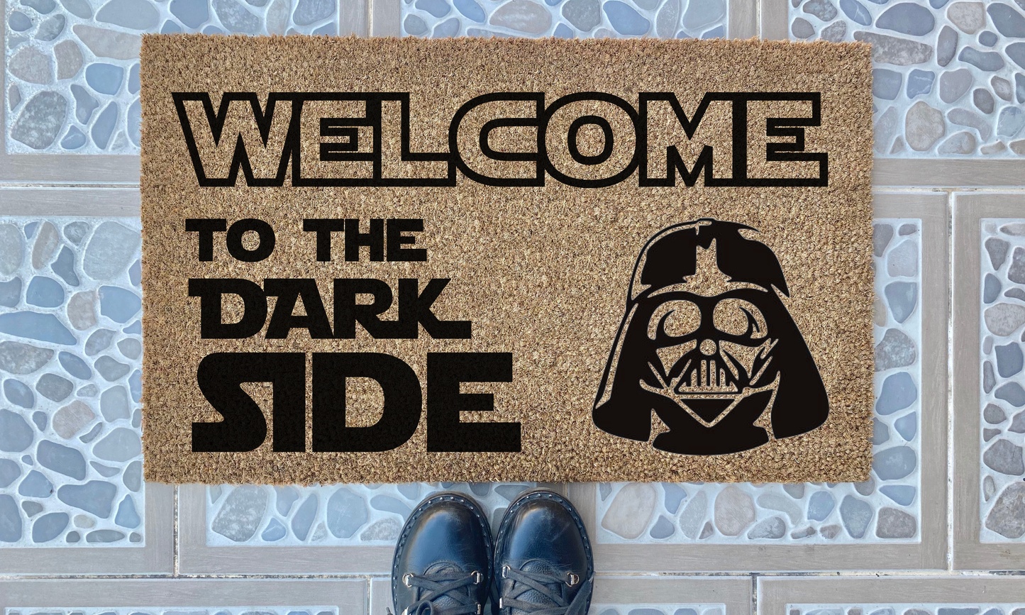 Limpiapies Welcome to the Dark Side